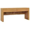 Image de vidaXL Meuble TV 100x35x45 cm Bois de teck massif