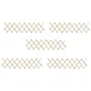 Image de vidaXL Clôture à treillis 5 pcs Bois de sapin 180x30 cm