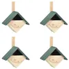 Image de vidaXL Nichoirs 4 pcs 24x16x30 cm Bois de sapin47247