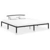 Image de vidaXL Cadre de lit sans matelas noir métal 180x200 cm284661