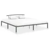 Image de vidaXL Cadre de lit sans matelas gris métal 200x200 cm284706