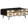 Image de vidaXL Table basse 100x50x40 cm Bois de manguier massif287871