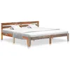 Image de vidaXL Cadre de lit bois massif 200x200 cm