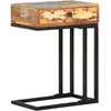 Image de vidaXL Vidaxl Table D'appoint En U 45x30x61 Cm Bois De Récupération Massif