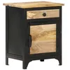 Image de vidaXL Table de chevet 40x30x50 cm Bois de manguier massif289102