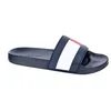 Image de Tommy Hilfiger Flag Pool Sandales Homme Noir - 40