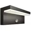 Image de Philips Led Bustan 8720169257412 Applique Led Extérieure Avec Détecteur De Mouvement Led 3.8 W Anthracite