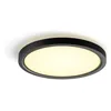 Image de Philips Hue White Ambiance Panneau De Plafond Rond Tento Wa Led 29,1 Cm Noir