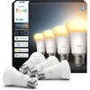 Image de Philips Hue - Ampoule Led Connectée White Ambiance A60 E27 810 Lm (Pack 4)