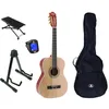 Image de Lapaz 002 Nt Guitare Classique Format 3/4 Natural + Accessoires