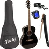 Image de Fazley Fazley W40-Bk-3/4 Pack Débutant Guitare Folk