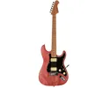 Image de Fazley Fazley Outlaw Series Sheriff Plus Hh Red Guitare Électrique Avec Housse