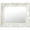 Image de vidaXL Vidaxl Miroir Mural Style Baroque 50x40 Cm Blanc