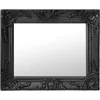 Image de vidaXL vidaXL Miroir mural style baroque 50x40 cm noir