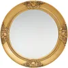 Image de vidaXL vidaXL Miroir mural style baroque 50 cm Doré