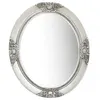 Image de vidaXL Miroir mural style baroque 50x60 cm Argenté320350