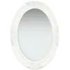 Image de vidaXL vidaXL Miroir mural style baroque 50x70 cm Blanc
