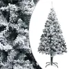 Image de VIDAXL Sapin de No?l artificiel avec neige floquÂ¿Â¿e Vert 210 cm PVC