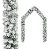 Image de vidaXL Guirlande de Noël avec neige floquée Vert 20 m PVC320969