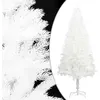 Image de vidaXL Arbre de Noël artificiel aiguilles réalistes blanc 210 cm321024