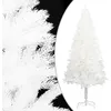 Image de vidaXL vidaXL Arbre de Noël artificiel aiguilles réalistes blanc 210 cm