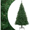 Image de vidaXL Arbre de Noël artificiel avec branches épaisses vert 240 cm PVC