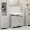 Image de vidaXL Armoire de salle de bain Gris béton 60x33x61 cm Bois ingénierie