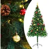 Image de VIDAXL Arbre de No?l artificiel avec boules et LED Vert 180 cm