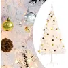 Image de vidaXL Arbre de Noël artificiel pré-éclairé avec boules blanc 180 cm321503