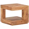 Image de vidaXL Table basse 45x45x40 cm Bois d'acacia massif