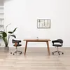 Image de vidaXL Chaises pivotantes à manger lot de 2 bois courbé et similicuir3054890