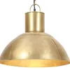 Image de vidaXL Lampe suspendue 25 W Laiton Rond 48 cm E27