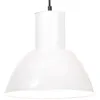 Image de Vidaxl Lampe Suspendue 25 W Blanc Rond 28,5 Cm E27