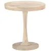 Image de vidaXL Table d'appoint Ø50x55 cm Bois de manguier massif