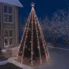 Image de vidaXL Guirlande lumineuse filet d'arbre de Noël 500 LED 500 cm
