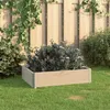 Image de vidaXL Jardinière surélevée 60x80 cm Bois de pin solide3055160