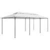 Image de vidaXL Belvédère 600x298x270 cm Blanc 180 g/m²