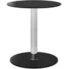 Image de vidaXL Table basse Noir 40 cm Verre trempÃ©