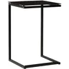 Image de vidaXL Vidaxl Table D'appoint Noir 40x40x60 Cm Verre Trempé