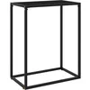 Image de vidaXL Vidaxl Table Console Noir 60x35x75 Cm Verre Trempé