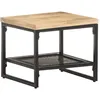Image de vidaXL Vidaxl Table D'appoint 40x40x35 Cm Bois De Manguier Massif