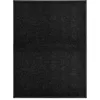 Image de vidaXL Paillasson lavable Noir 90x120 cm323412