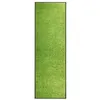 Image de vidaXL Paillasson lavable Vert 60x180 cm323429