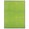 Image de vidaXL Paillasson lavable Vert 90x120 cm323430