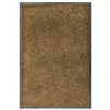 Image de vidaXL Paillasson lavable Marron 60x90 cm323434