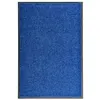Image de vidaXL Paillasson lavable Bleu 60x90 cm323440