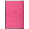 Image de vidaXL Paillasson lavable Rose 60x90 cm323446