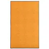 Image de vidaXL Paillasson lavable Orange 90x150 cm