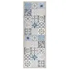 Image de vidaXL Tapis de sol de cuisine lavable Mosaïque 45x150 cm