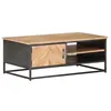 Image de vidaXL Table basse 90x50x35 cm Bois d'acacia massif